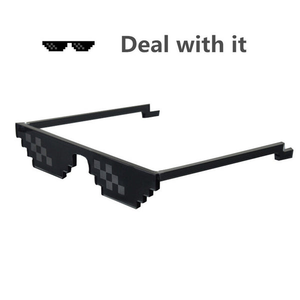 Deal With It Glasses 8 bits of attitude sunglasses women & men dealwithit popular around the world
