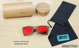 Bamboo sunglasses polarized sunglasses popular wooden sunglasses for