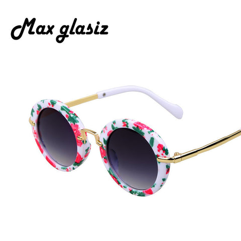 Round Kids Sunglasses Children Sun Glasses Anti-uv Baby Vintage Eyeglasses Outdoor 6Color infantil de sol