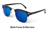 Half Alloy Club Sunglasses Classic Men Women Mirror Master Sun Glasses Gafas UV400 3016 YJ107