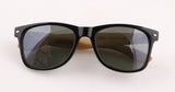 Sale! Products Men Women Glass Bamboo Sunglasses Retro Vintage Wood Lens Wooden Frame Handmade