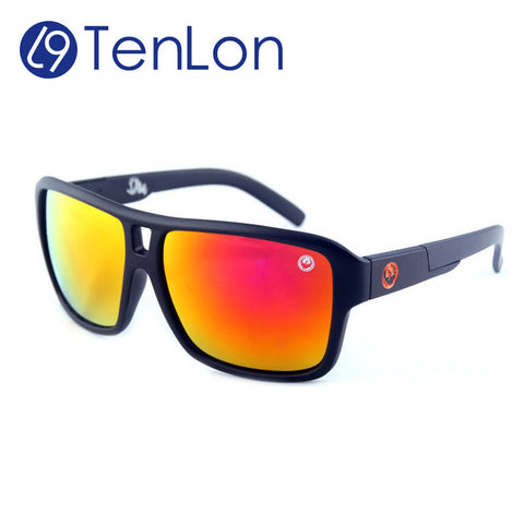 TenLon Brand Glasses Sport sunglasses gafas de sol goggles men sun glasses with coating mirror lens masculino