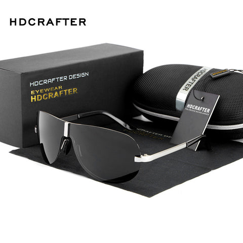 Polarized Outdoor Driving Sunglasses men glasses Brand with