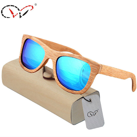 Vintage Laminated Wood Sunglasses Black bamboo Sun Glasses Luneta Laminated Wodo Sunglasses
