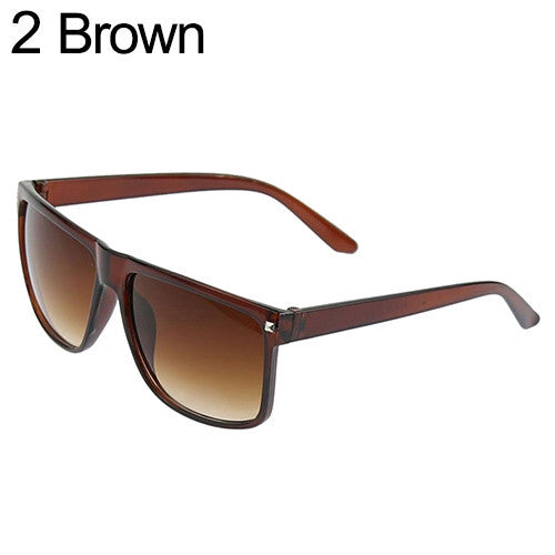 Vintage Retro Women's Men's Rivet Plastic Square Frame Sunglasses Shades 7GF9