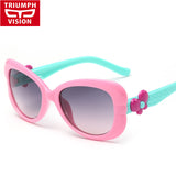 TRIUMPH VISION Multicolor Frame Kids Sunglasses UV400 Goggle Original infantil Sun Glasses