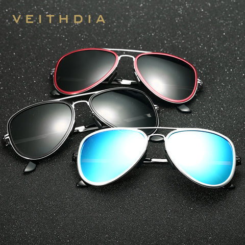 VEITHDIA Unisex Polarized Mirror Driving Men's Sunglasses masculino Sun Glasses For Men/Women 6693