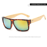 Bamboo Sunglasses Men Wooden Sun glasses Women Brand Mirror Original Wood Glasses masculino