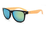 JULI Wood Sunglasses Men Bamboo Sunglasses Wooden Sun Glasses Mens Women Brand De So 1028C