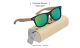 Polar Wood Sunglasses Brand Multi Round Bamboo Sun Glasses 2140 Wood Sunglasses Men Women