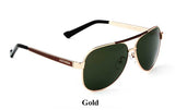 Pilot Stainless Steel Men's Sunglasses Polarized Sun Glasses Outdoor men masculino 3152
