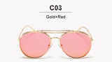 Pilot Oversized Sunglasses Men Women Korea Brand Sun Glasses
