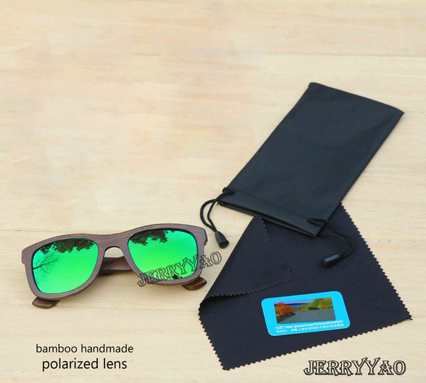 Bamboo sunglasses polarized sunglasses popular wooden sunglasses for