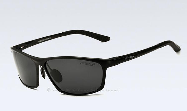 Aluminum Men's Polarized Sunglasses Sports Sunglass Men Driving Blue Mirror Sun Glasses Goggle VEITHDIA 6520 sunglasses