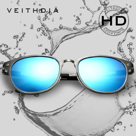 Unisex Retro Aluminum Magnesium Sunglasses Polarized Lens Vintage Outdoor Sun Glasses 6680