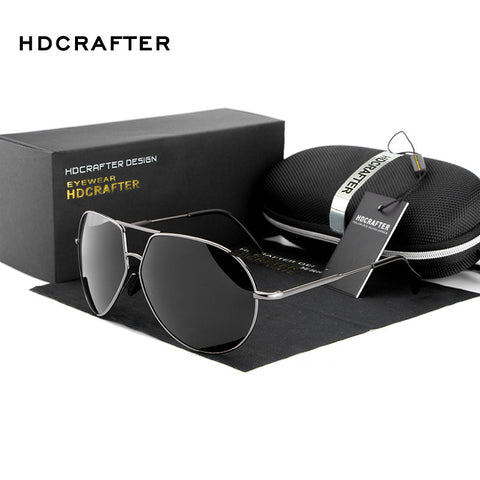 Brand Polarized Sports Men Pilot Sunglasses UV400 Sun Glasses