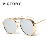 Pilot Oversized Sunglasses Men Women Korea Brand Sun Glasses