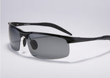 Aluminum Magnesium Alloy Frame Polarized Sunglasses Men's Driver Sunglass Mirror Outdoor Sports Glasses