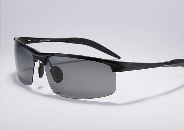 Aluminum Magnesium Alloy Frame Polarized Sunglasses Men's Driver Sunglass Mirror Outdoor Sports Glasses