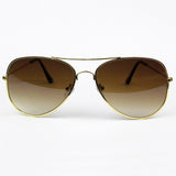 Sun Glasses Polarized Sunglasses Aviator UV400 Protection Tea Frame Tea Color Lenses 25#16