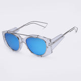 AOFLY Sunglasses Vintage Retro Men Sunglasses Popular Women Sun glasses Double-Bridge Alloy Temple Shades UV400