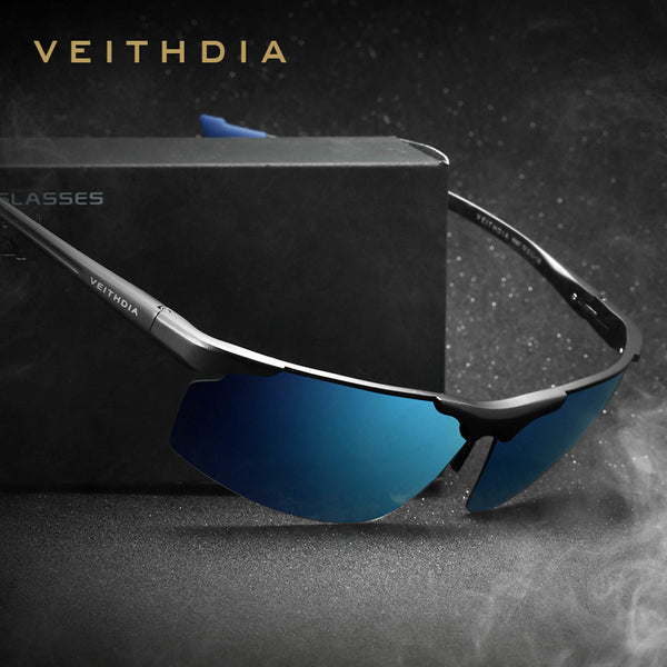 Aluminum Magnesium Men's Sunglasses Polarized Sports Blue Coating Mirror Driving Sun Glasses men 6587
