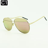 SPLIT Sunglasses Women Or Men Brand Patchwork Mirror Lens Pilot Sun Glasses
