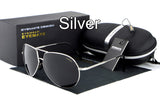 Brand Polarized Sports Men Pilot Sunglasses UV400 Sun Glasses
