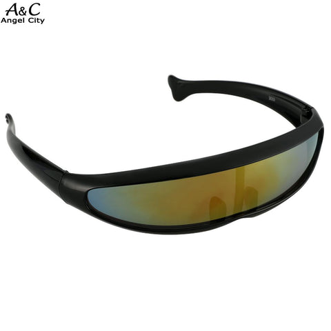 Polaroid Sport Sun Glasses X-Men Style Fish Shaped Laser Sunglasses Men Brand 62
