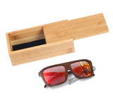 Polarized sunglasses wooden bamboo women men handmade bamboo colored brown color sunglasses