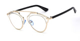Totalglasses Gold Metal Sunglasses Women Original Brands Sunglasses Style Sunglases