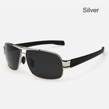 Men's Sunglasses polarized driving sun glasses men Retro Blue inner coating fishing