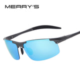 Men Polarized Aluminum Alloy Frame Sunglasses Mirror Lens Driving Polarzied Sunglasses Men's Sunglasses