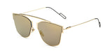Design Cat Eye Sunglasses Women Or Men Metal Sunglasses Pink UV400 Style D