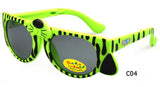 Folding Silicone Soft Happy Children's Polarized Sunglasses Tiger Kids Sunglasses Sunglasses