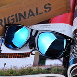 UV protection unisex sunglasses wide frame Eyeglass women & men Retro sunglass FY*HM590W#Y5