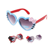 Bowknot Style Sunglasses Outdoor Love Heart-shaped Baby Kids Sunglasses Glass Child Goggles