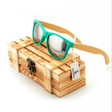 Polarized Items Sunglasses Bamboo Wooden Holders Sunglasses for Driving Men & Women with Wooden Box