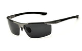 Aluminum Magnesium Sunglasses Polarized Sports Men Coating Mirror Driving Sun Glasses 6588