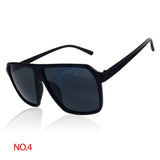 Retro Mens Women's Frame Sunglasses Glasses Leisure Korean Style Reflect Quadrate Lens