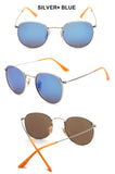 Round Metal Women Sunglasses Brand Circling Glasses Gold Frame Sun Glasses For Mens