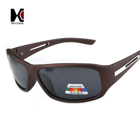 Glare Blocking Sunglasses Brand Men Polarized Sports Coating Fishing Driving Sun Glasses UV400
