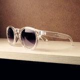Sun Glasses women Men Unisex Round Sunglasses Rivet Plastic Frame Round Eyeglasses Glasses