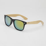 Men Bamboo Sunglasses Wooden Glasses Leg Spectacles Goggle Eyeglasses