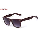Classic Square Wood Sunglasses Men Women Unisex Wooden Sun Glasses Retro Brand Bamboo Imitation Process UV400