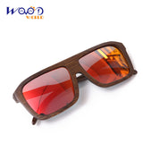 Polarized sunglasses wooden bamboo women men handmade bamboo colored brown color sunglasses