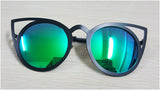 Women sunglasses Vintage cat eye Sun glasses Metal Eyeglasses Frames Mirror shades Sunnies ss309