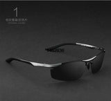 Brand Aluminum Polarized Sunglasses Men Sports Sun Glasses Driving Glasses Mirror Goggle 6529