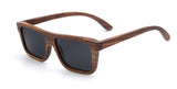 Handmade Wood Sunglasses Square Shaped Square men Women Polarized Glasses lunettes de soleil homme