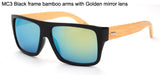 Bambu temples wood sunglasses gafas de sol bamboo masculino senhora 3301